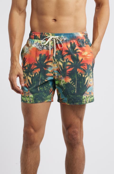 The Bungalow Water Repellent Swim Trunks