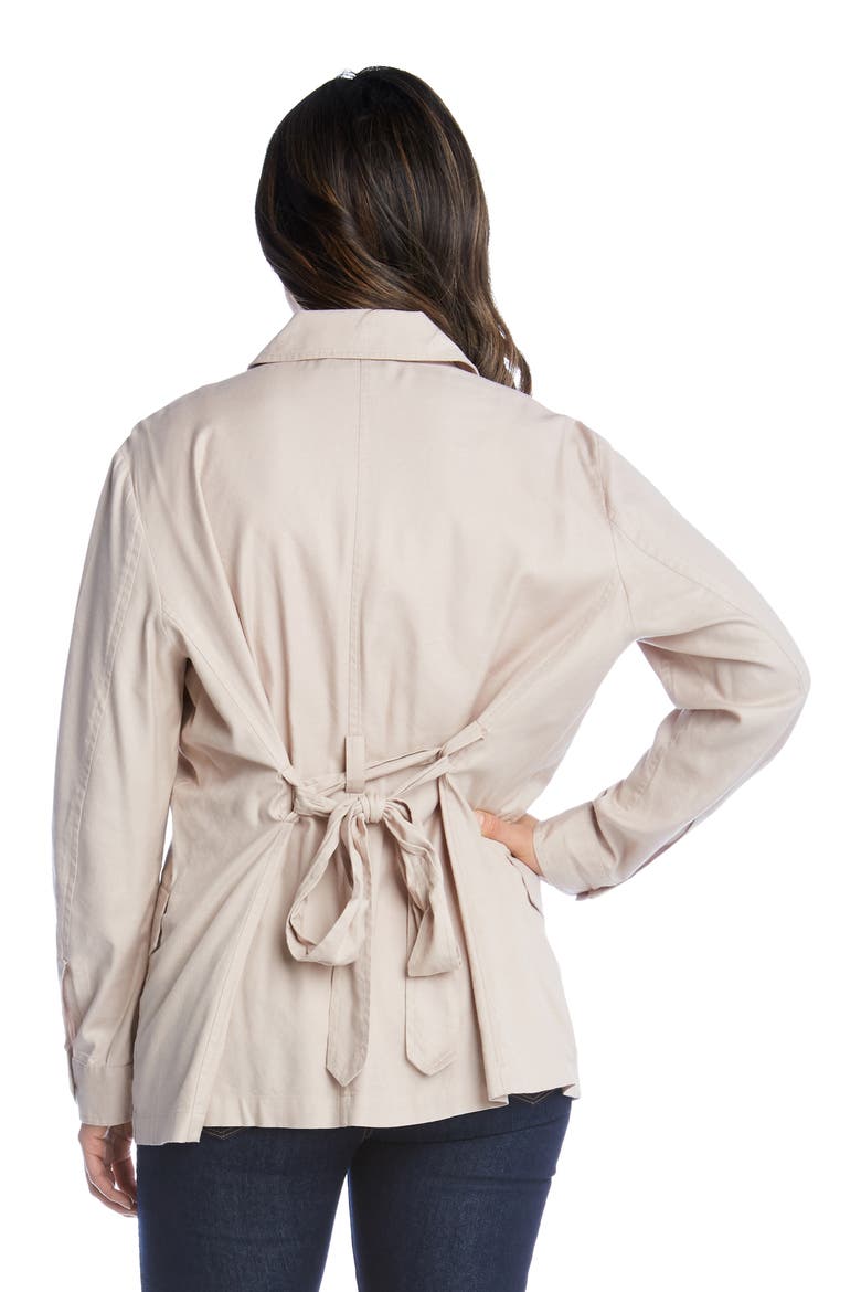 Belted Cargo Jacket, Alternate, color, KHAKI