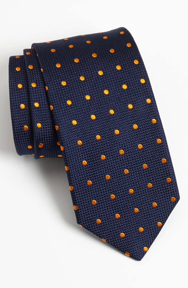 Eton Woven Silk Tie, Main, color, 