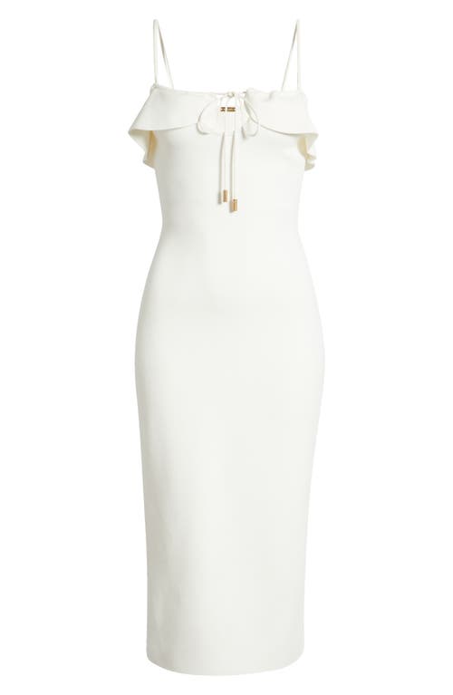 Shop Cult Gaia Ciera Sweater Dress In Off White