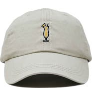 Dalix Pina Colada Embroidered Dad Cap