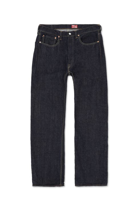 933 Barney Japan Selvedge 5-Pocket Loose Fit Indigo Rinse Denim