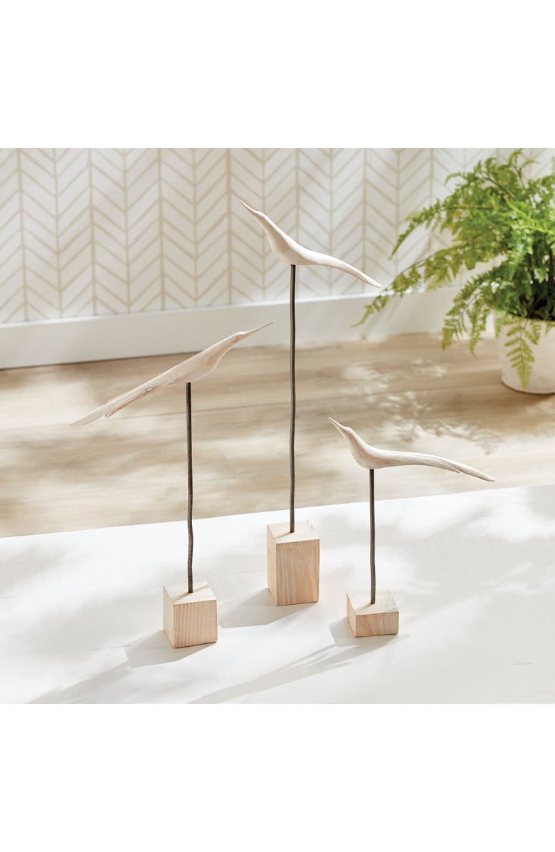 Napa Home & Garden The Flock, Set Of 3, Alternate, color, White