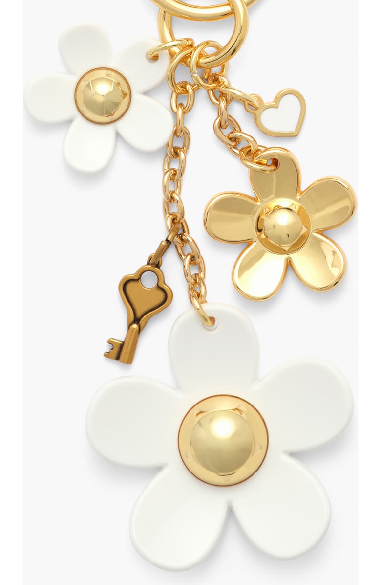 Marc Jacobs The Cluster Daisy Bag Charm, Alternate, color, Gold