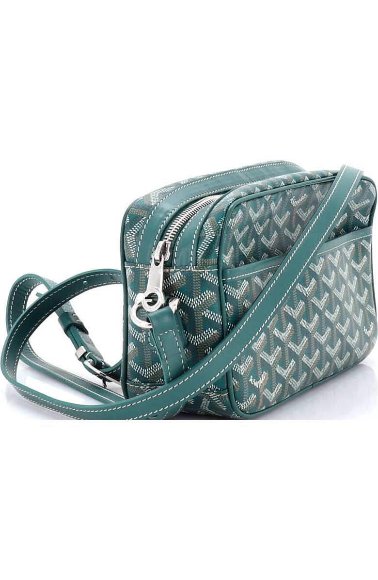 Pre-Owned Goyard Cap Vert Bag Coated Canvas, Alternate, color, Green