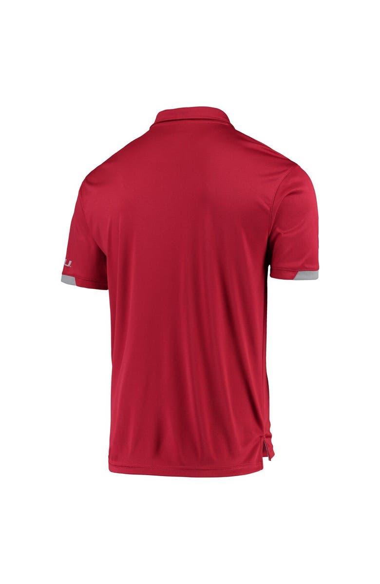 COLOSSEUM Men's Colosseum Crimson Washington State Cougars Santry Lightweight Polo, Alternate, color, Crimson
