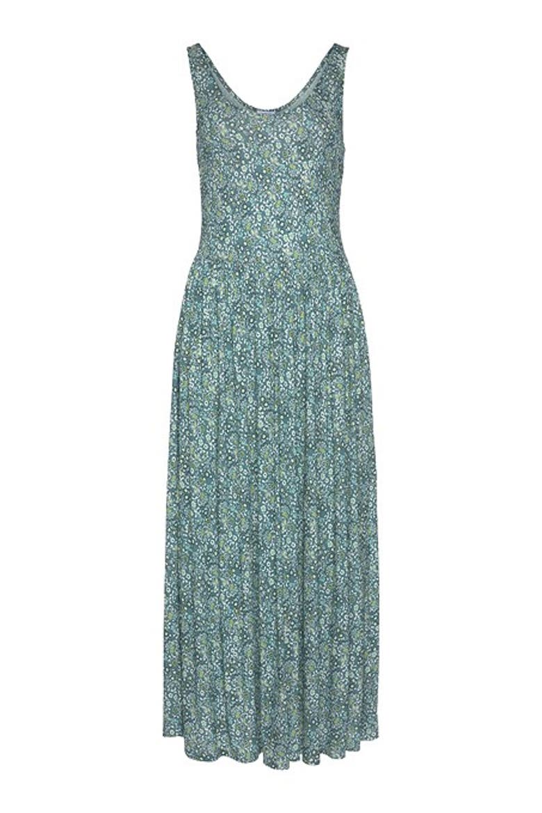 Women's Printed Scoop Neck Dress, Alternate, color, Mint Printed