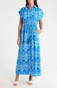 SUGARLIPS Reina Print Maxi Dress
