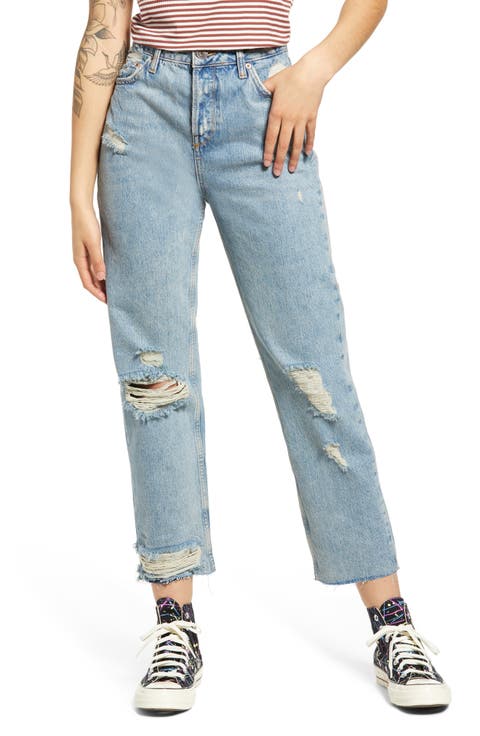 Pax Ripped High Waist Jeans