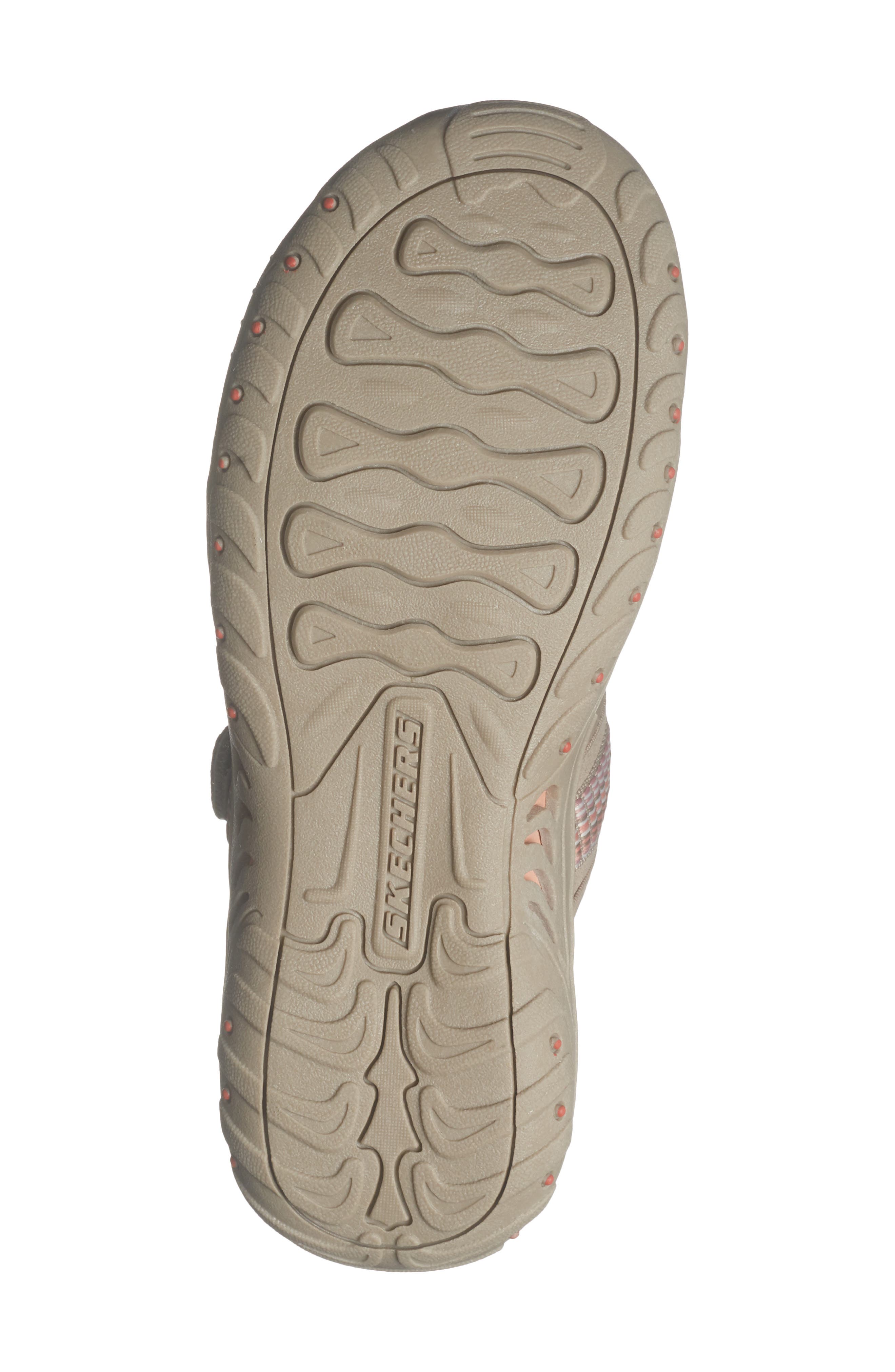 SKECHERS Reggae Color Slide Sandal, Alternate, color, Taupe