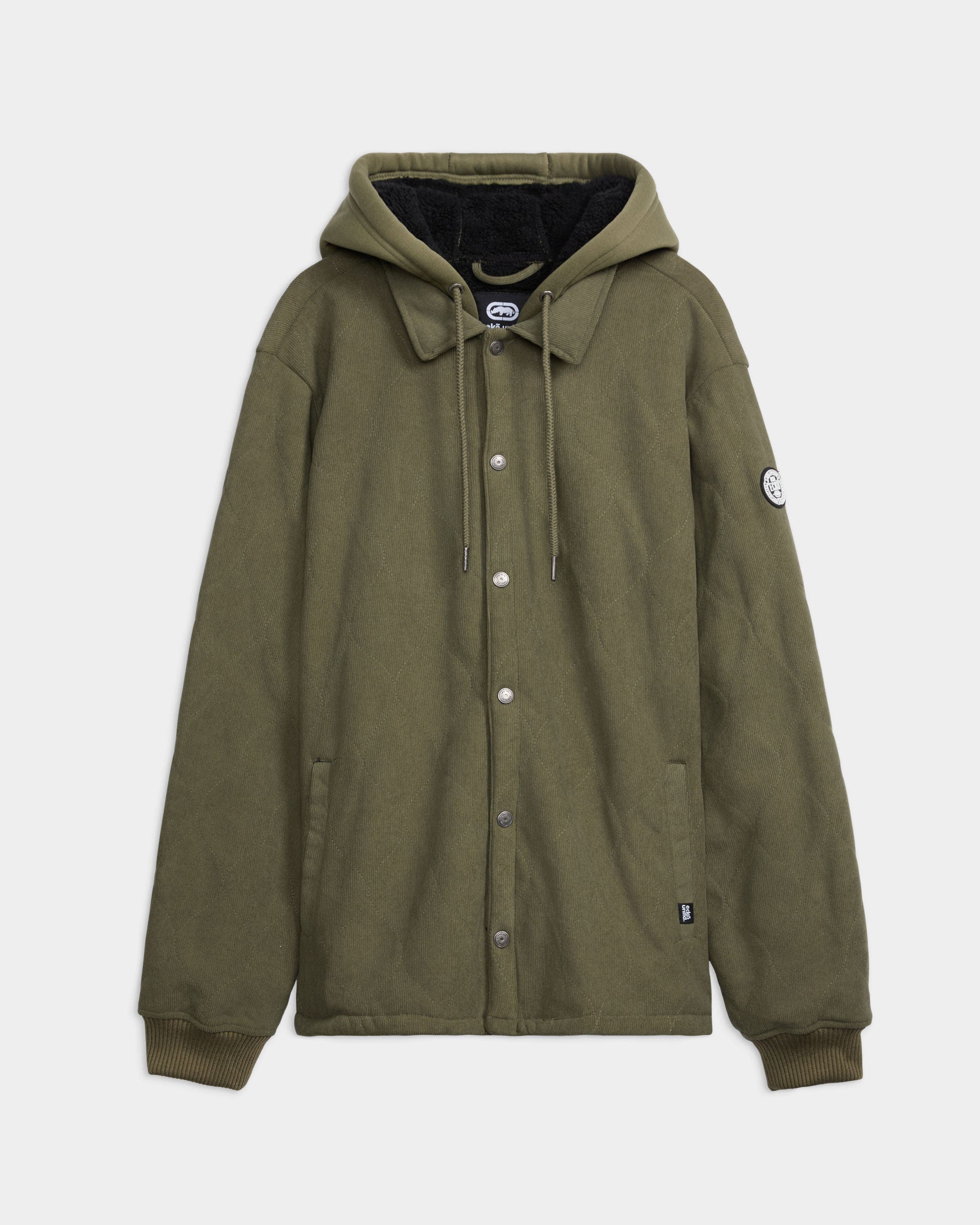 Hunter faux shearling Varsity Jacket