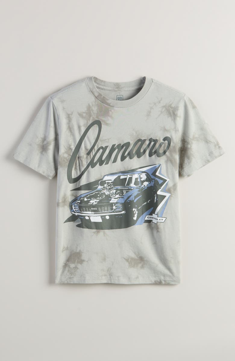 Treasure & Bond Kid's License Graphic T-Shirt, Main, color, Grey Alloy Chevy Camaro