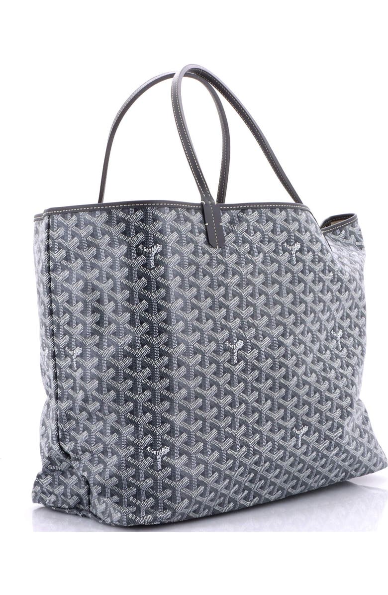 Pre-Owned Goyard Saint Louis Tote Coated Canvas GM, Alternate, color, Gray