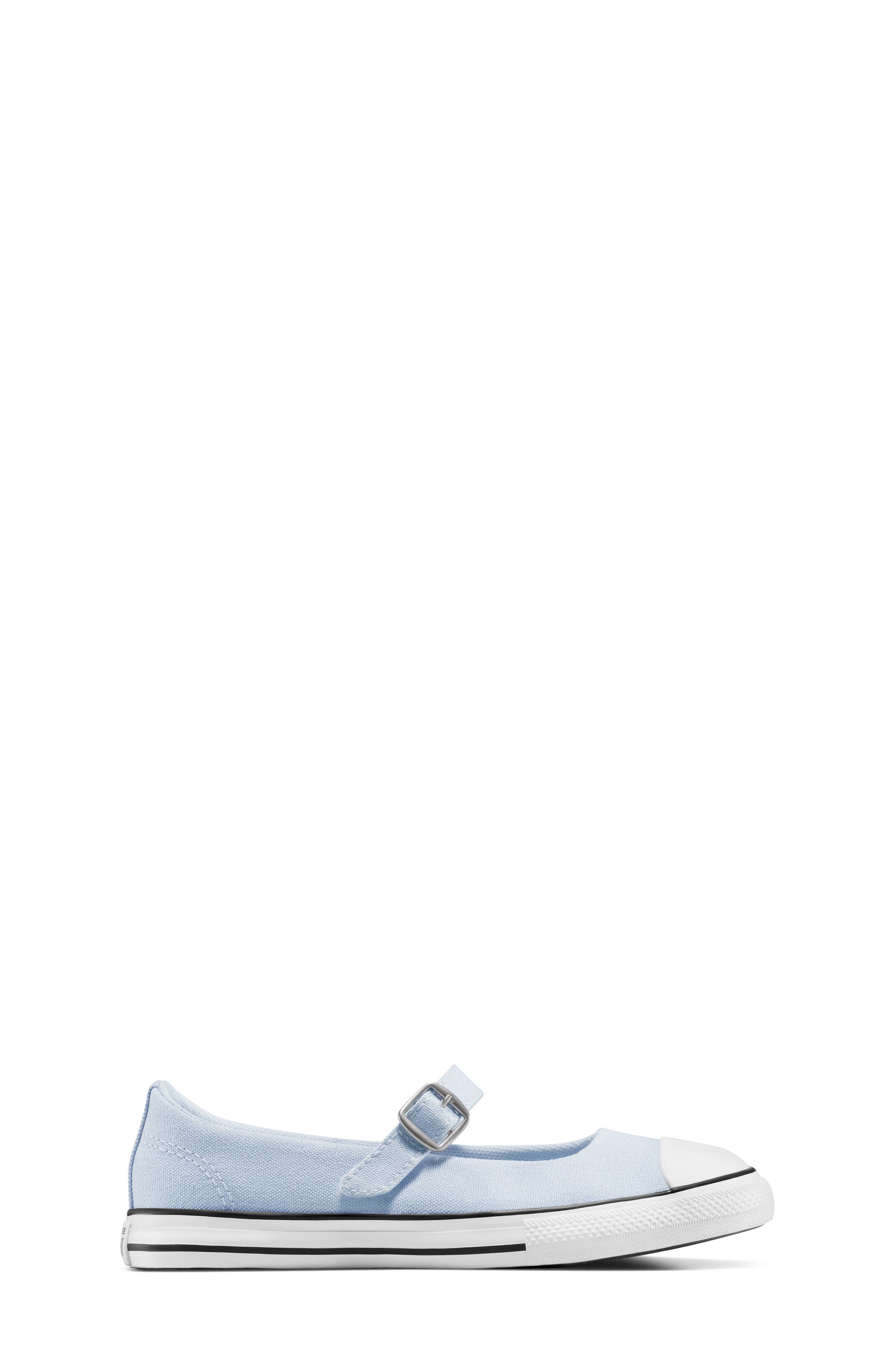 Converse Kids' Chuck Taylor<sup>®</sup> All Star<sup>®</sup> Dainty Mary Jane Sneaker, Alternate, color, Blueberry Ice/ White/ Black