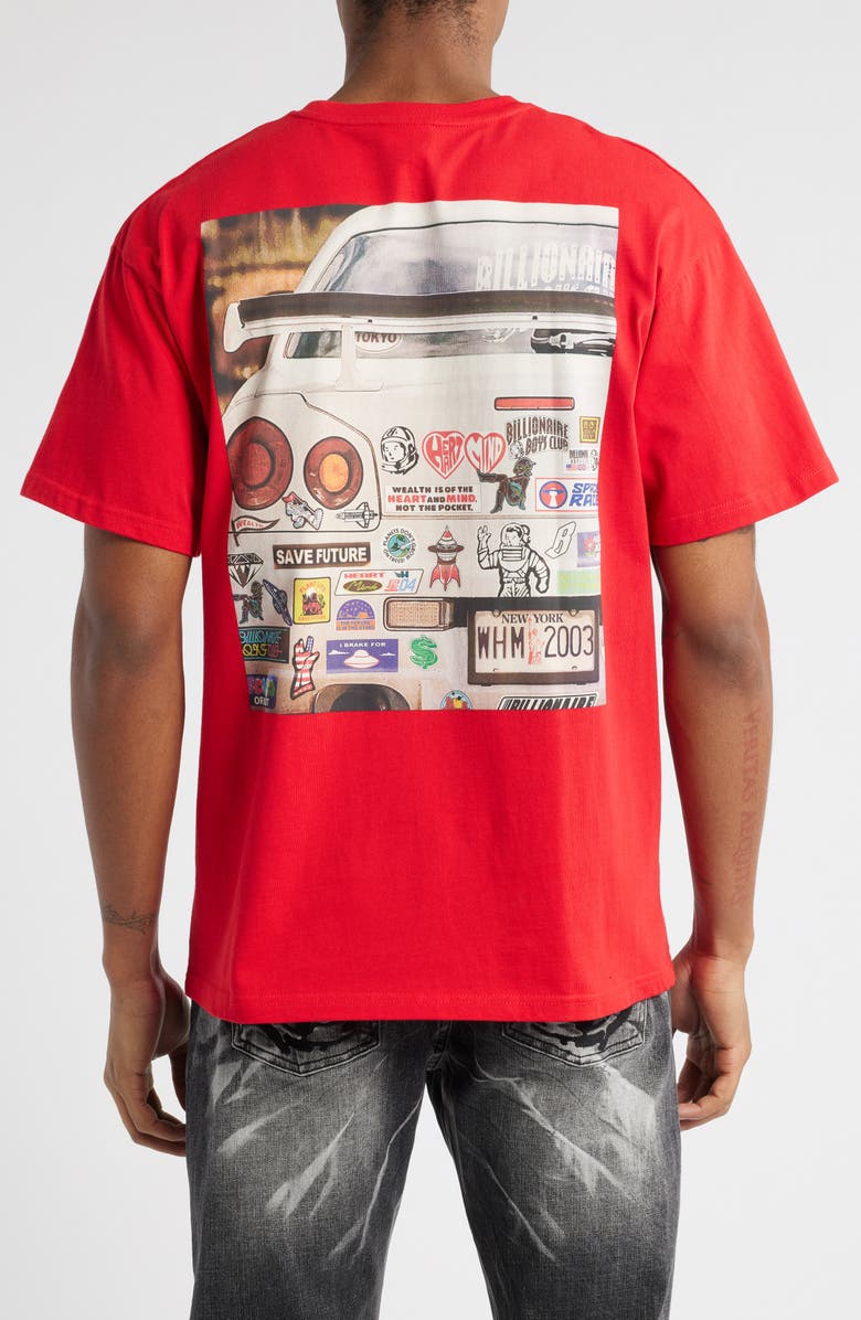 Billionaire Boys Club Collage Cotton Graphic T-Shirt, Alternate, color, 