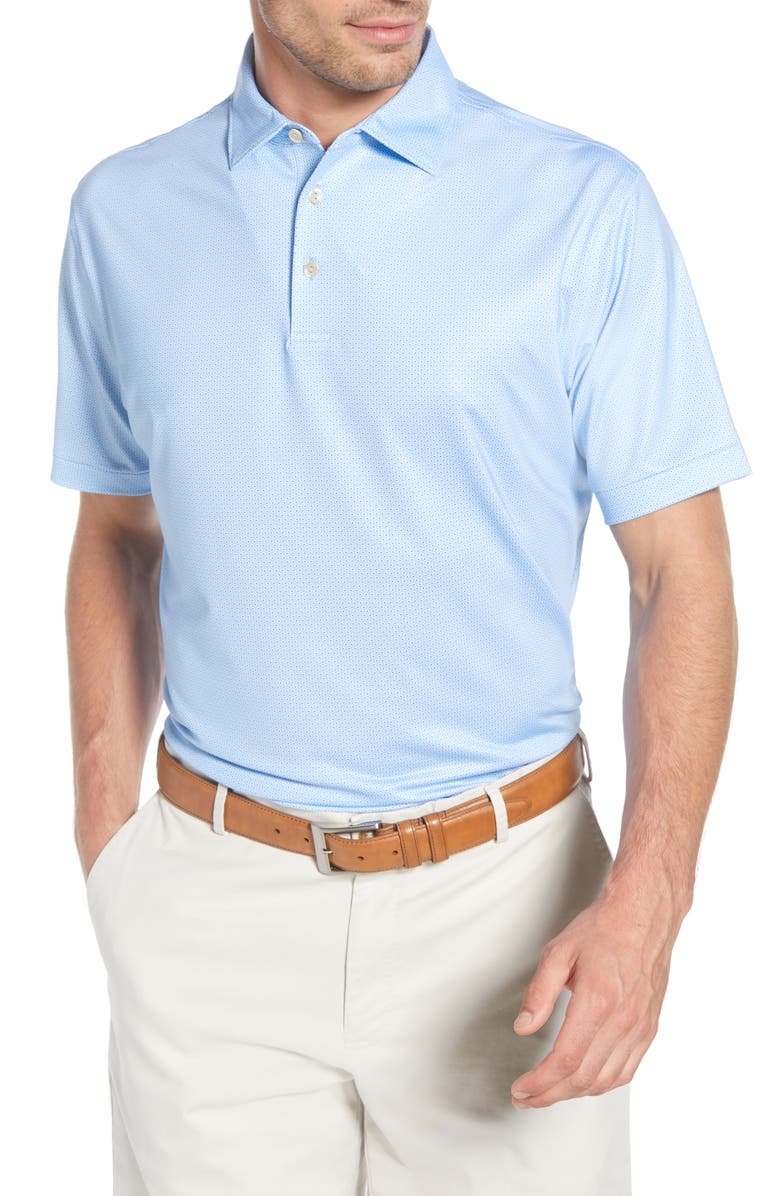 Peter Millar Watts Regular Fit Stretch Jersey Performance Polo, Main, color, 
