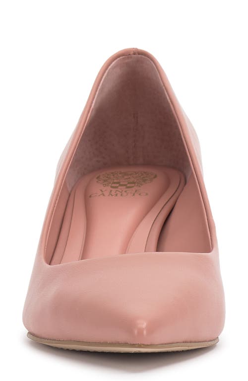 Vince Camuto Kehlia Pointed Toe Pump In Dark Pale Pink