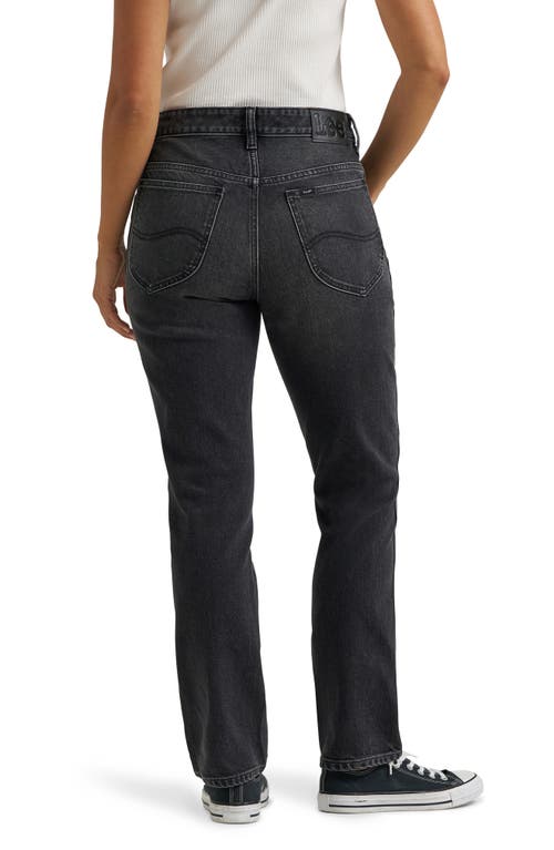 Lee Rider™ Slim Straight Leg Jeans In Black