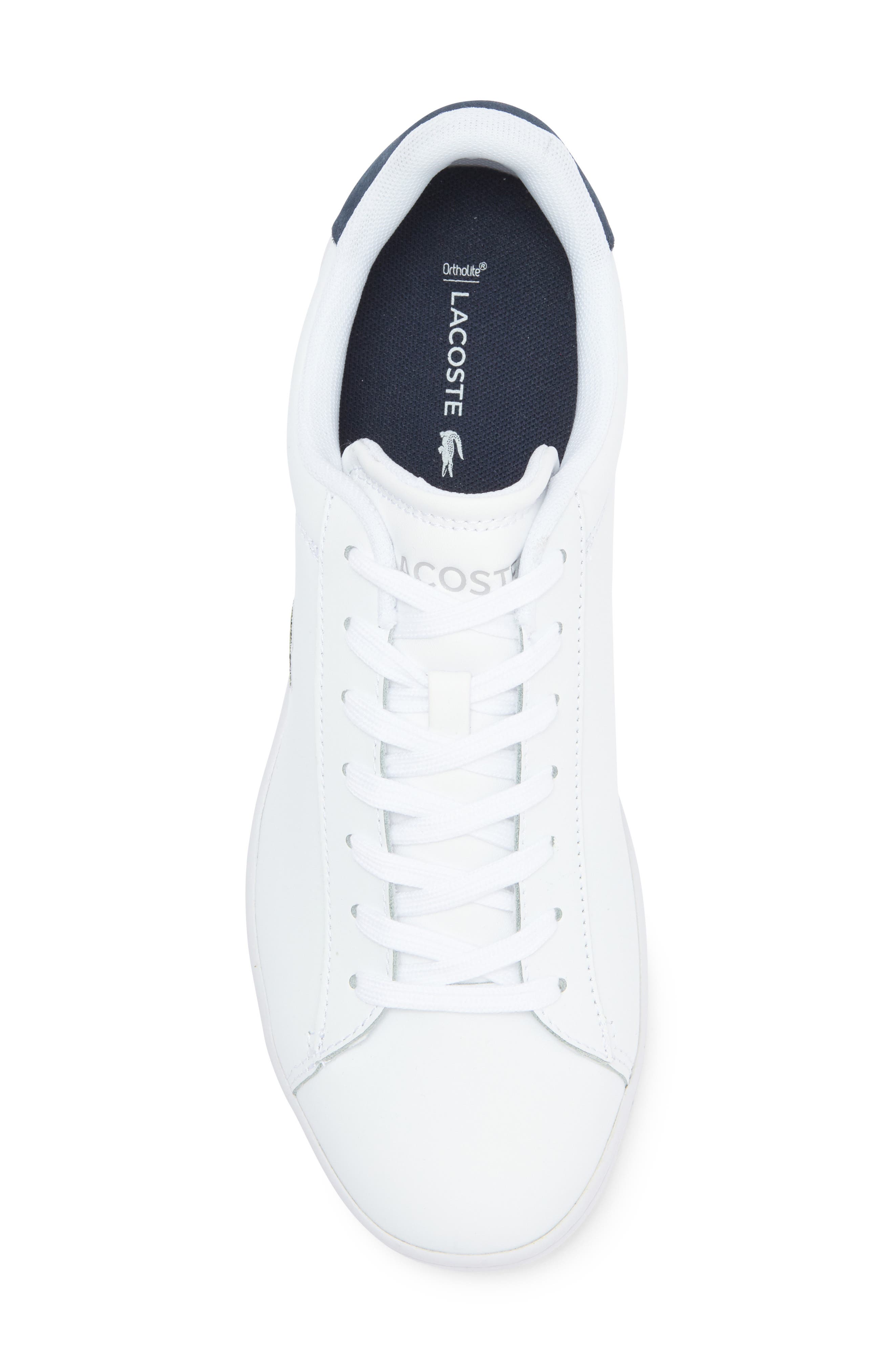 Lacoste Carnaby Low Lace-Up Sneaker, Alternate, color, 