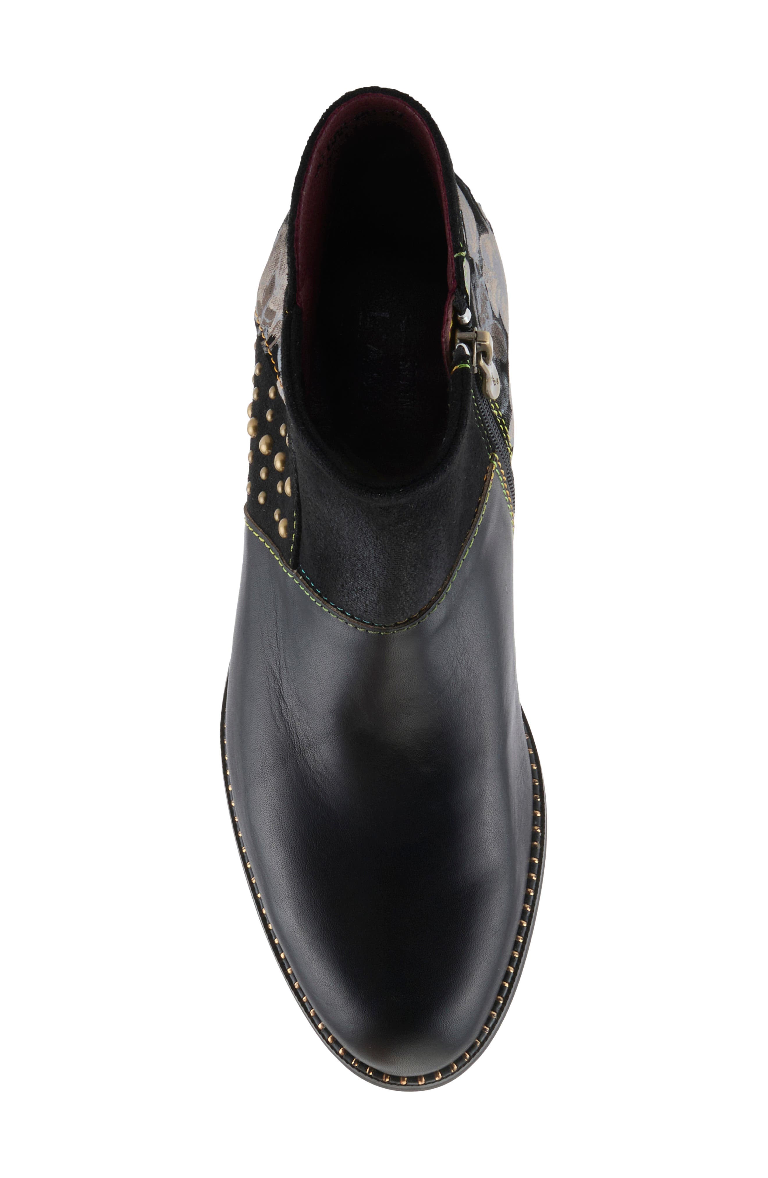 Tiamia Bootie, Alternate, color, BLACK