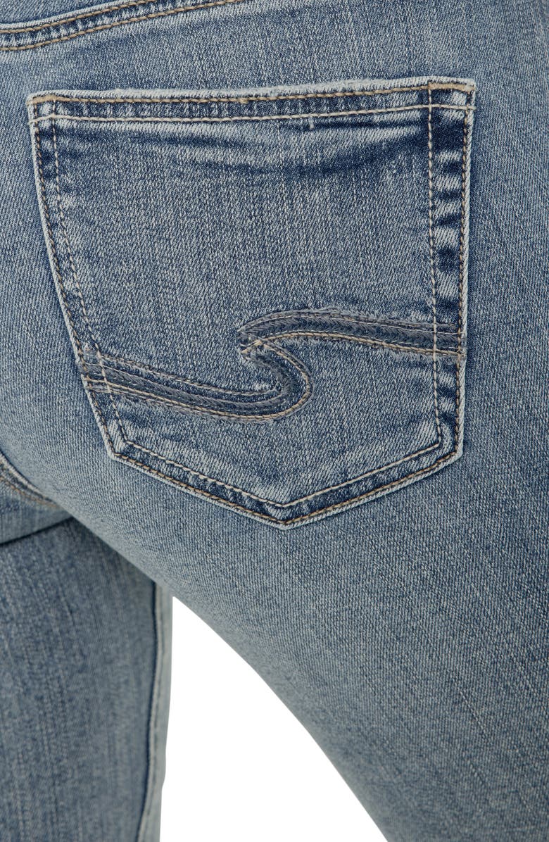 Silver Jeans Co. Suki Crop Straight Leg Jeans, Alternate, color, Mothers Beach