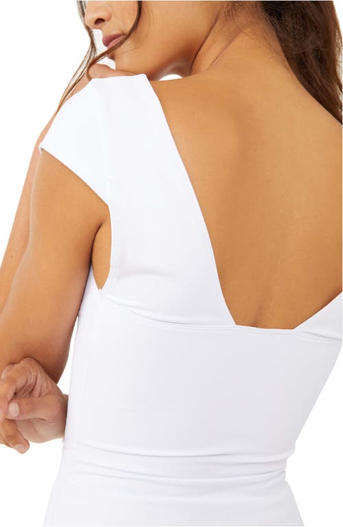 Free People Duo Bustier Top In White