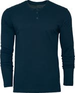 True Classic Classic Long Sleeve Henley