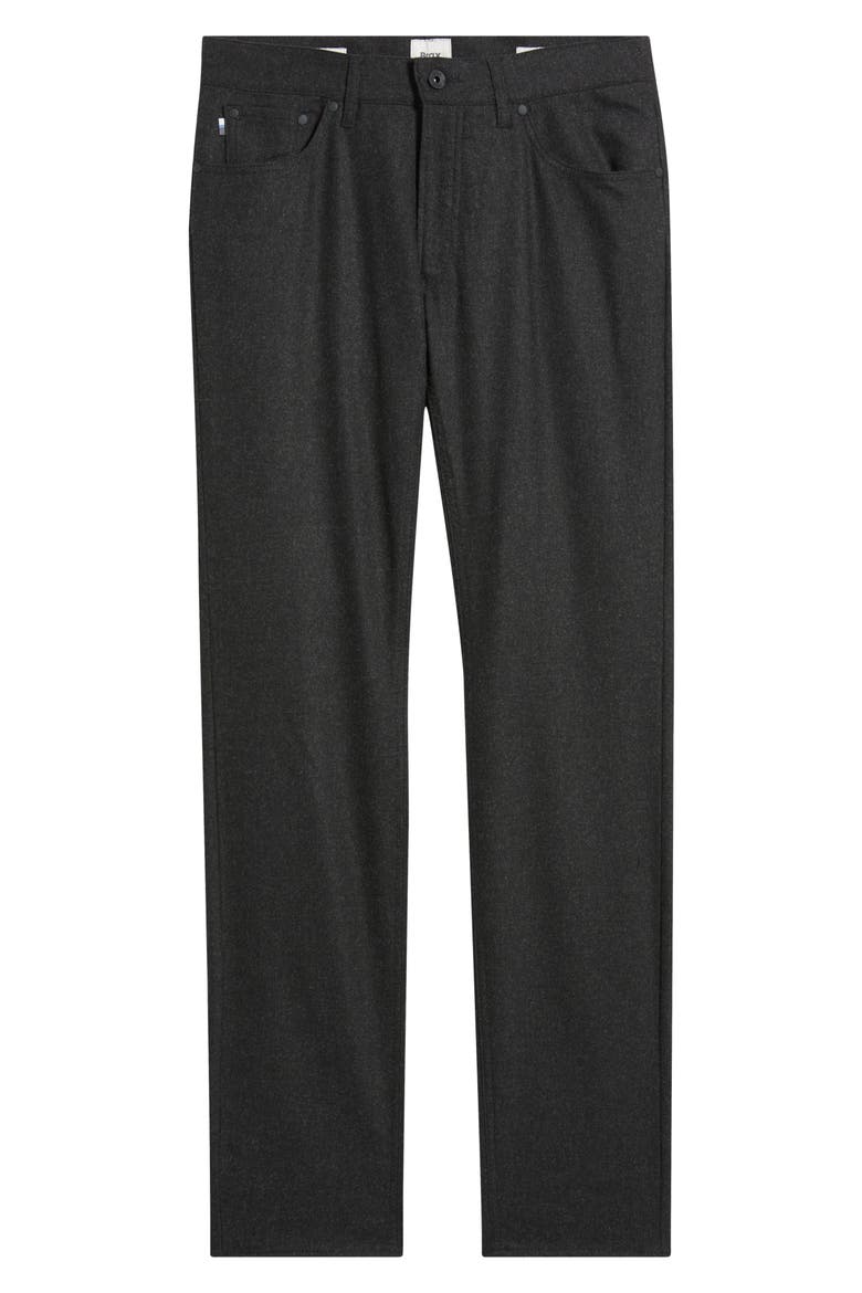 Chuck Modern Fit Ceramica Flannel Five-Pocket Pants, Alternate, color, ANTHRACITE