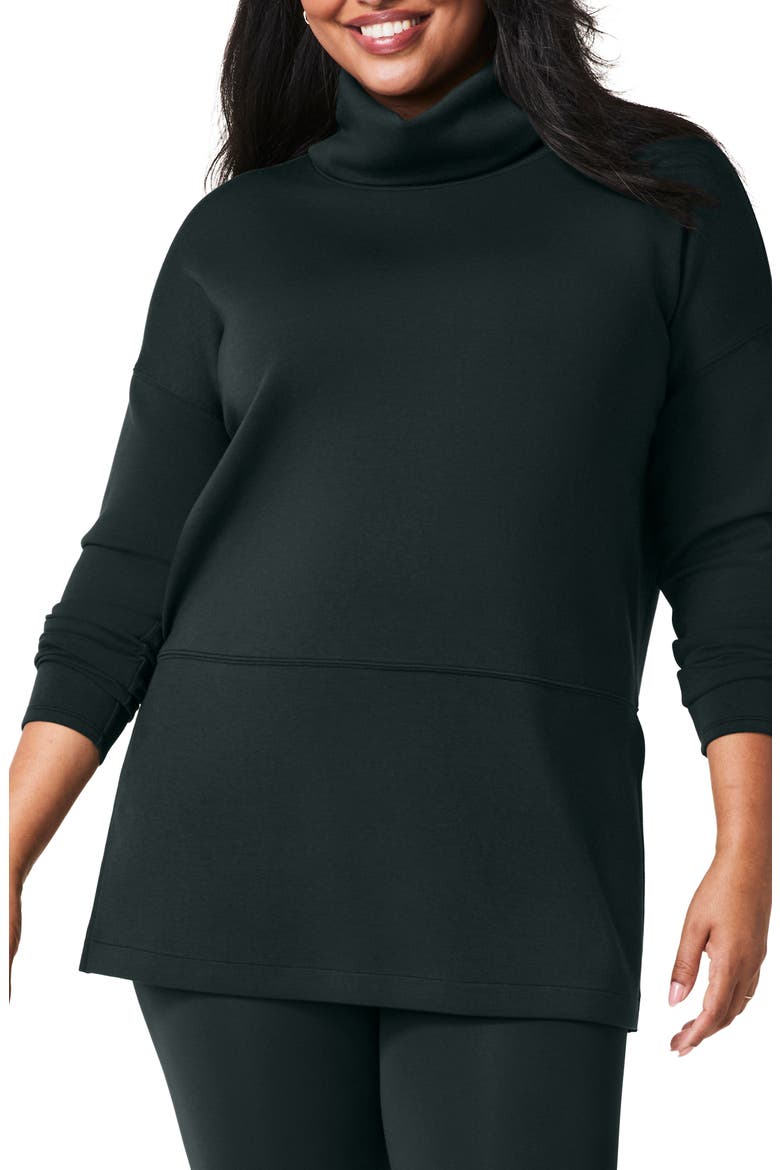 AirEssentials Turtleneck Tunic, Main, color, ESSEX GREEN