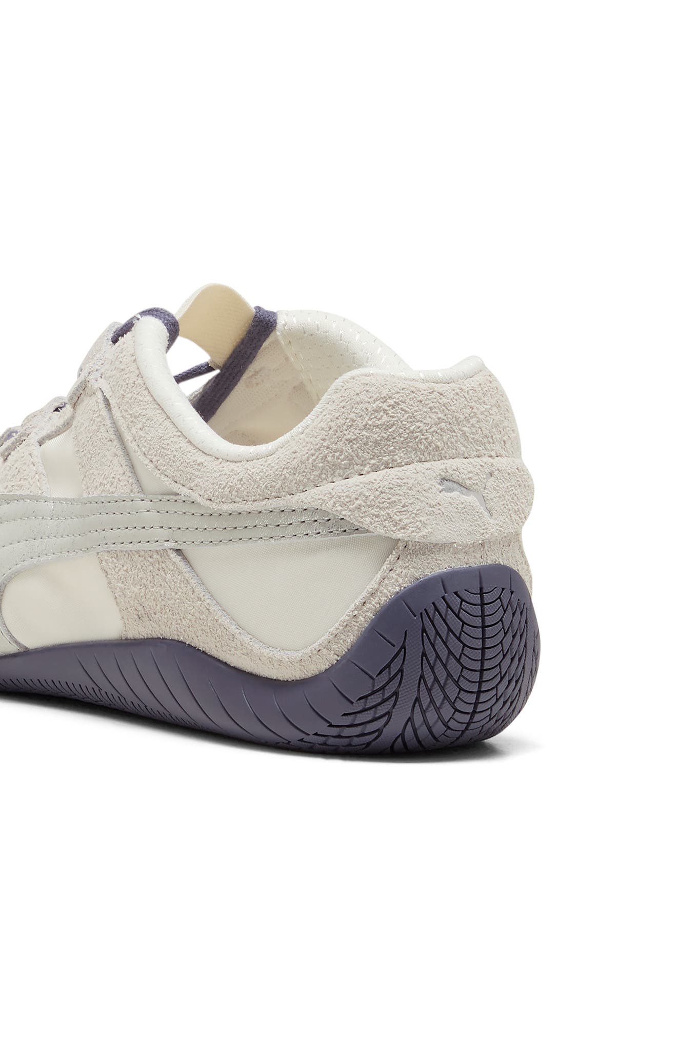 Speedcat Go Brushed Luxe Sneaker, Alternate, color, WARM WHITE/ GLACIAL GRAY