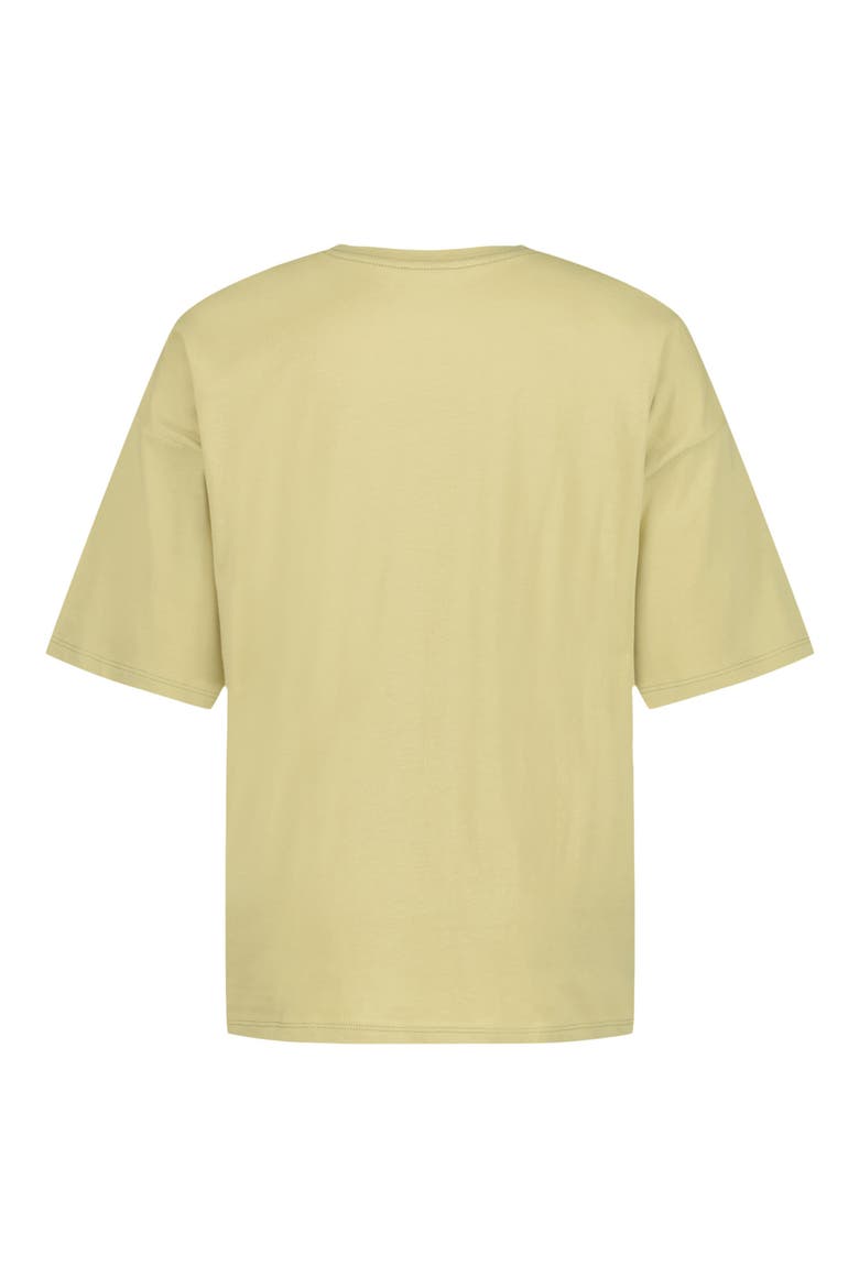 Kids' Sunshine Oversize Cotton Graphic T-Shirt, Alternate, color, SAGE GREEN