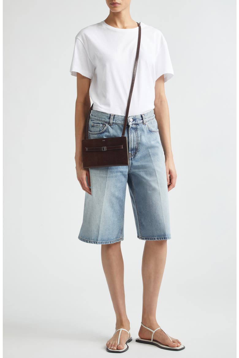 Organic Cotton Denim Bermuda Shorts, Alternate, color, TRUE VINTAGE
