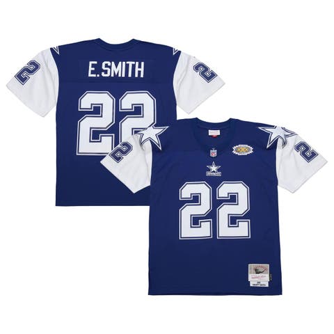 Men's Mitchell & Ness Emmitt Smith Navy Dallas Cowboys 1995 Legacy Replica Jersey