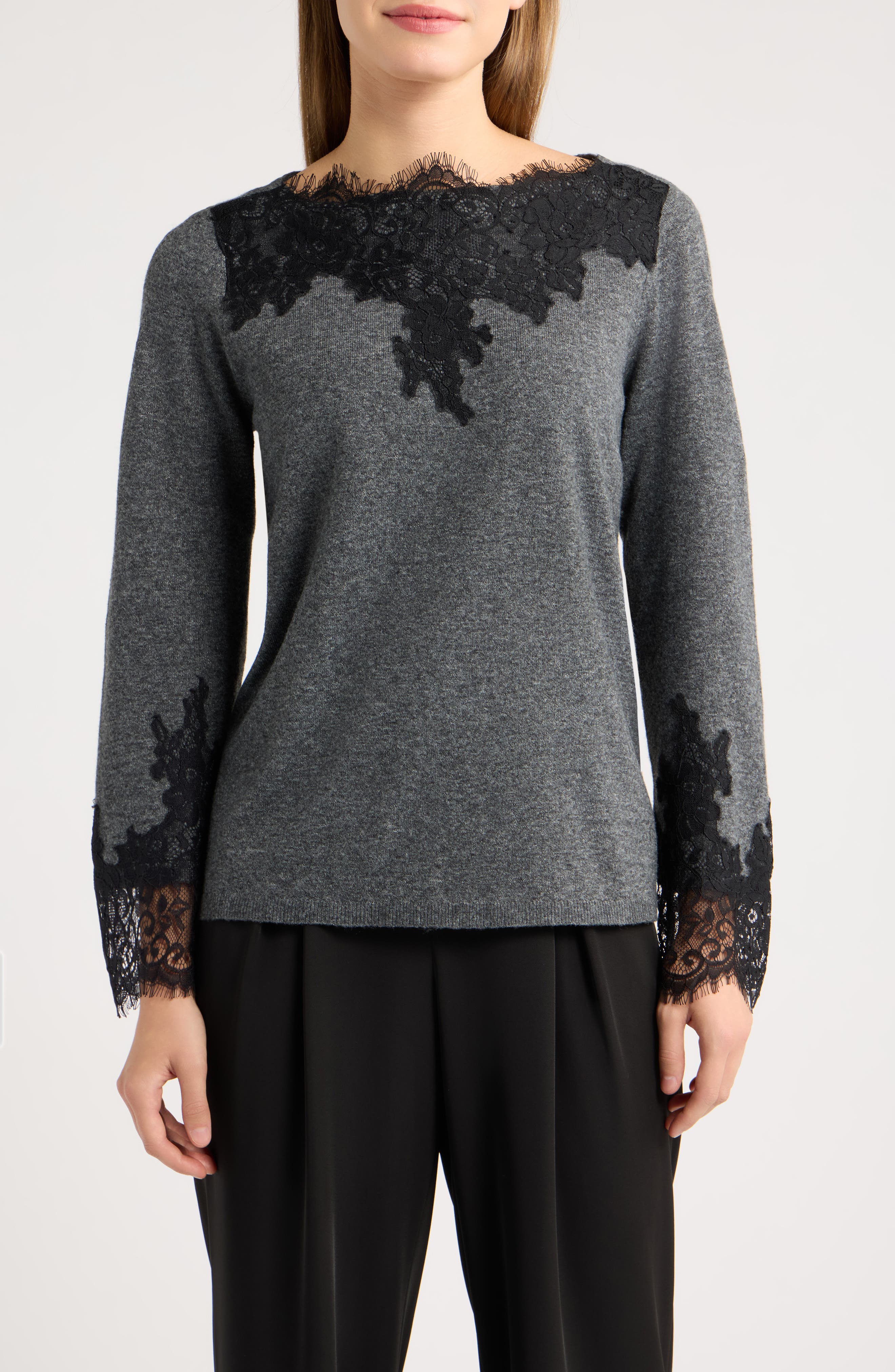 selected CHARCOAL HTR GREY/ ANNE
