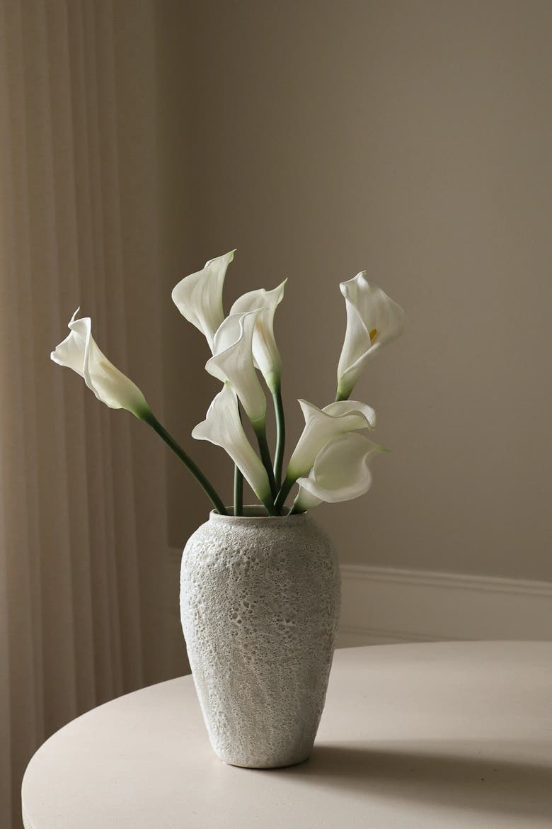 White Calla Lily Bouquet, Alternate, color, White