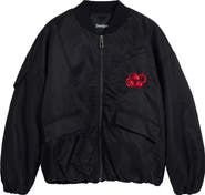 Desigual Cherry Bomber Jacket