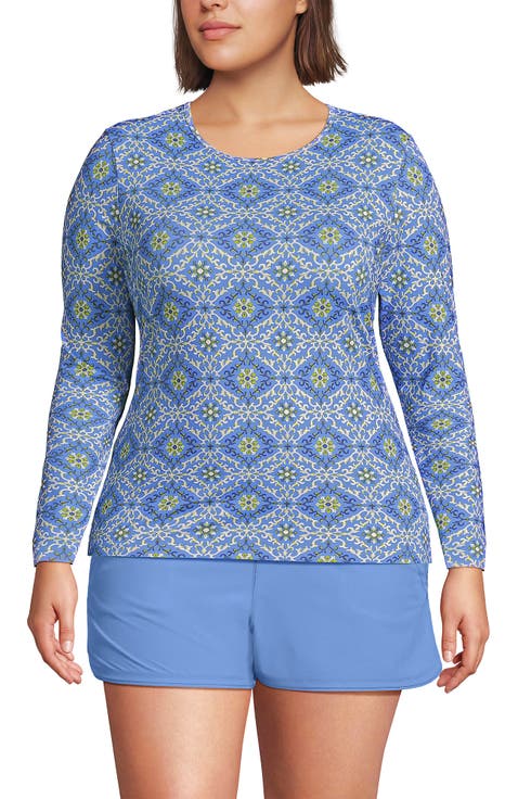 SunShade UPF 50 Long Sleeve Rash Guard Swim Tee