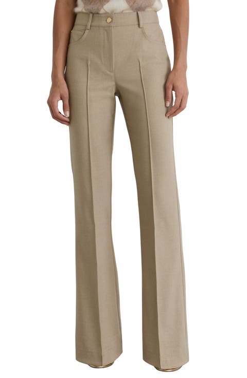 Sofia Flare Twill Trousers