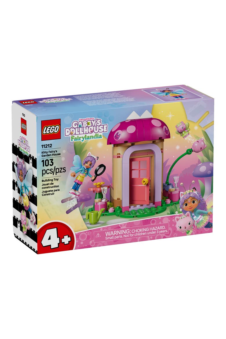Gabby's Dollhouse Fairylandia Kitty Fairy's Garden House Building Set - 11212, Alternate, color, MULTI