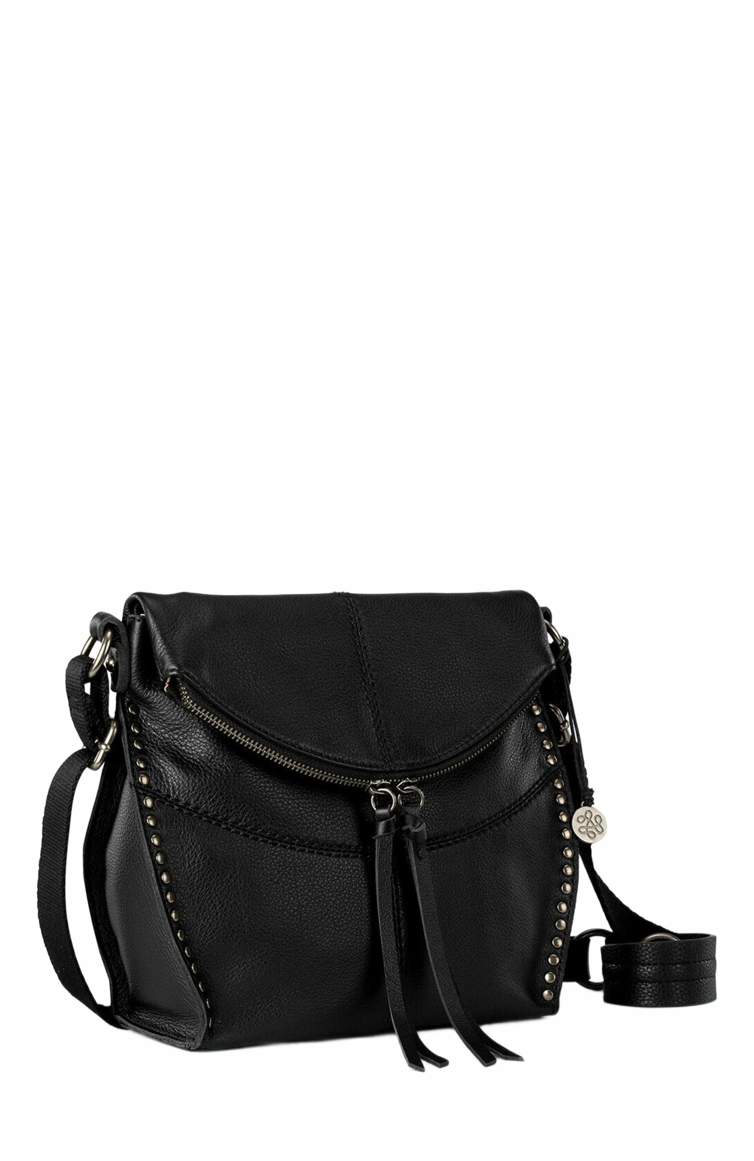 The Sak Silverlake Crossbody Bag - Leather, Alternate, color, Black