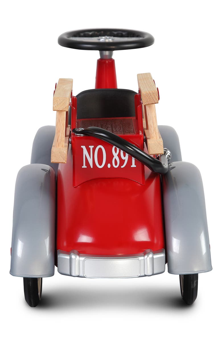 Baghera The Speedster Firetruck Ride-On Car, Alternate, color, Red