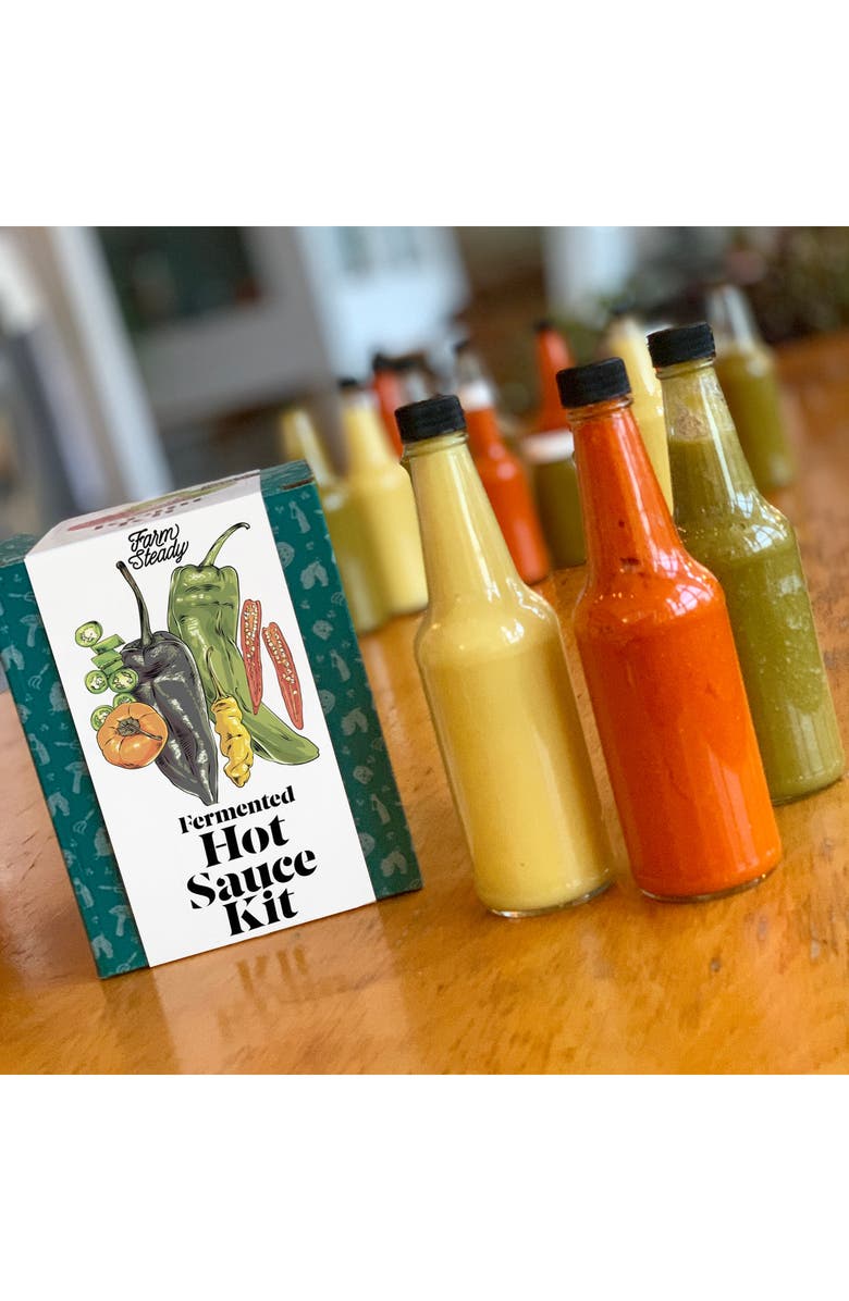 Brooklyn Brew Shop Hot Sauce Kit, Alternate, color, Teal