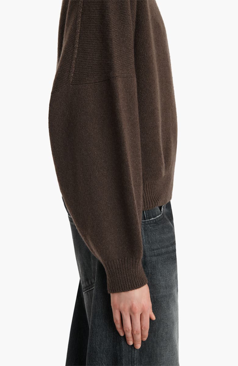 Khaite Marguax Cashmere Sweater, Alternate, color, Coffee