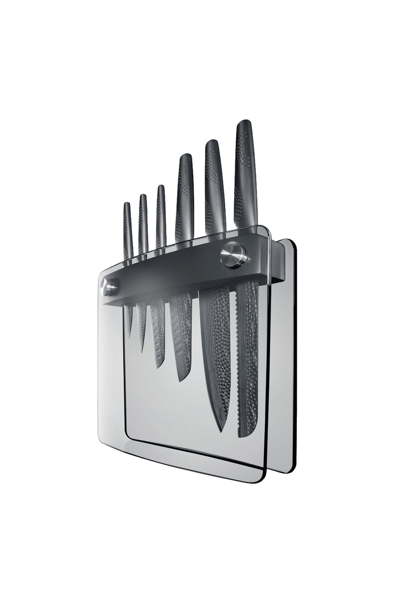 Cuisine::pro<sup>®</sup> iD3<sup>®</sup> BLACK SAMURAI 7-Piece Sakai Knife Block, Main, color, Black