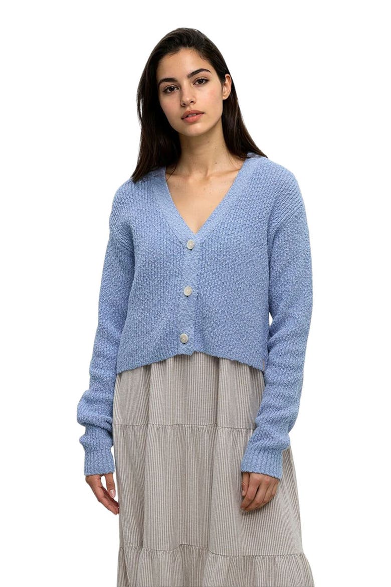 Poplar Cardigan, Alternate, color, Lakeside Blue