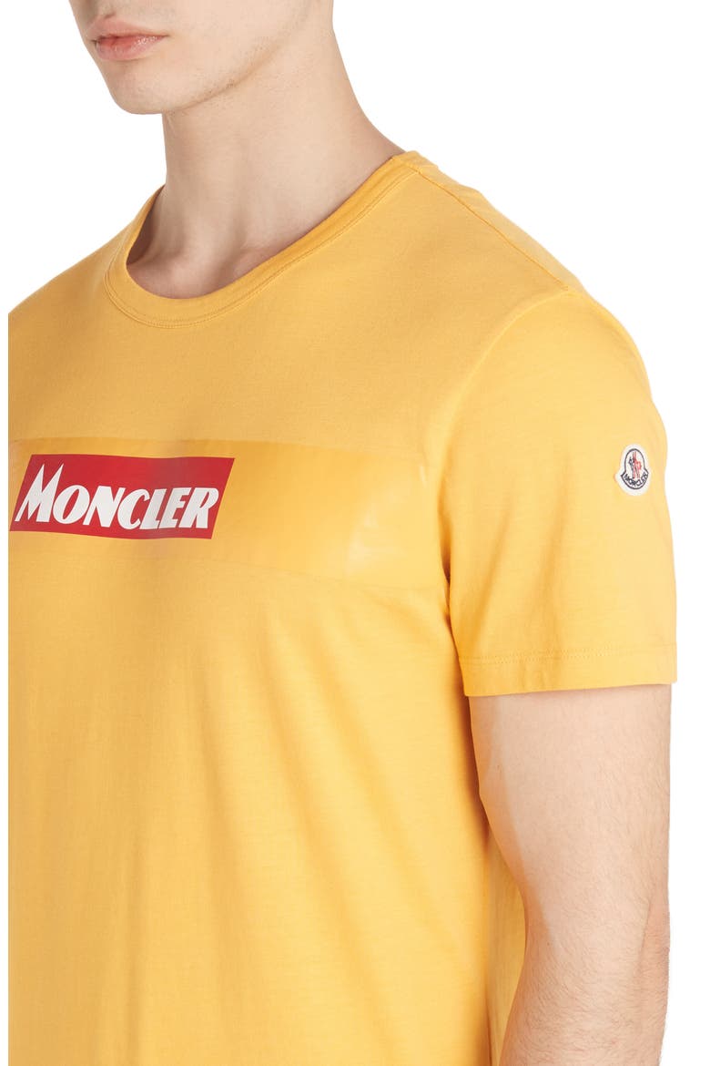 Box Logo T-Shirt, Alternate, color, YELLOW