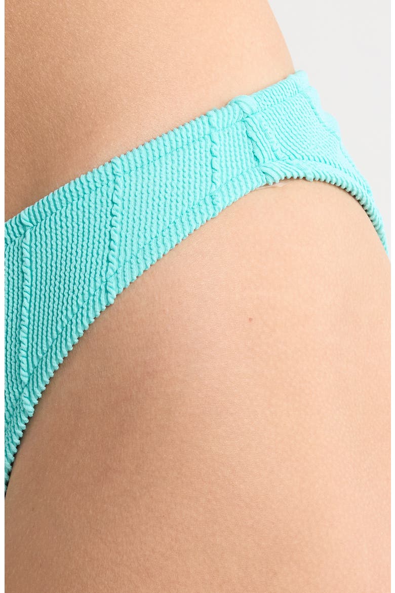 Vibe Surf High Cut Bikini Bottoms, Alternate, color, SEA BLUE