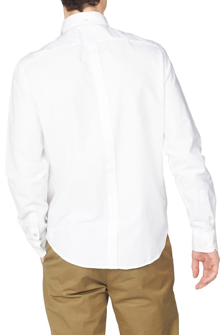 Signature Oxford Button-Down Shirt, Alternate, color, WHITE