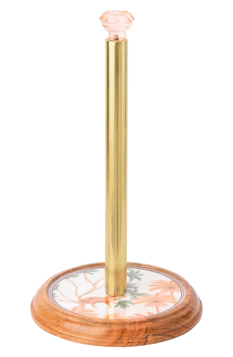 Tiramisu Savannah Blush Paper Towel Holder, Main, color, Pink