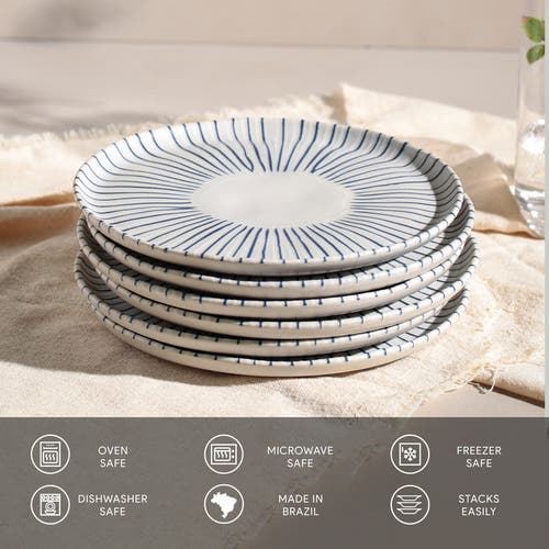 Porto Brasil Dessert Plate Set Of 6